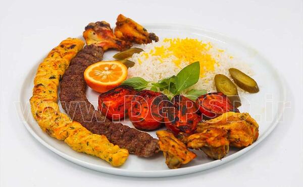 عکس با کیفیت چلو کباب