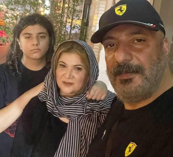 عکس آیین جعفری با گوگوش