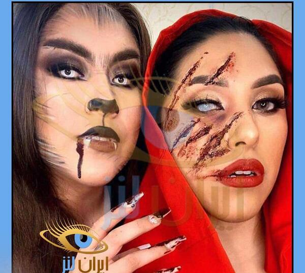 عکس خط چشم شیطانی
