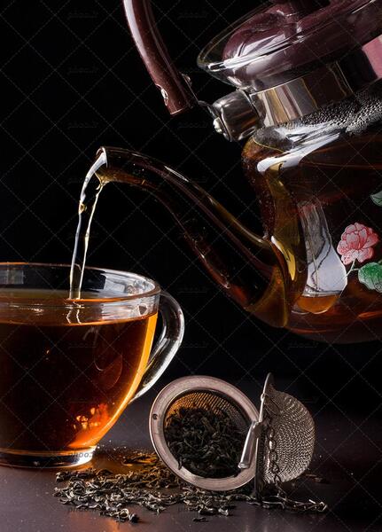 عکس از قوری چای