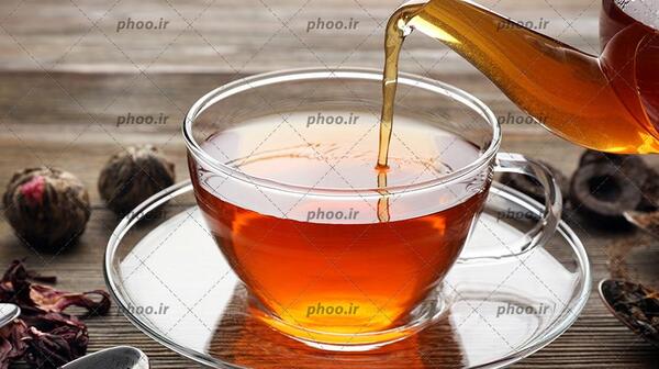 عکس از قوری چای