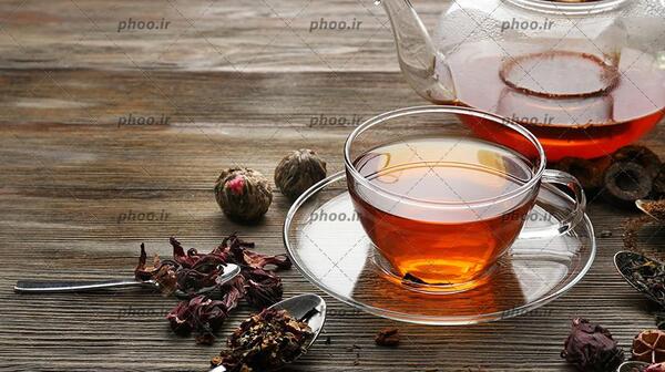 عکس از قوری چای