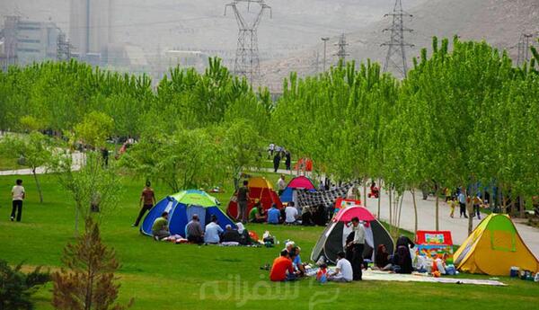 عکس طبیعت در سیزده بدر