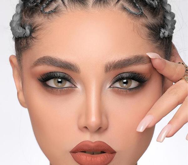 عکس چشم های کهربایی