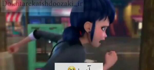 عکس بوسه عاشقانه دختر کفشدوزکی و گربه سیاه