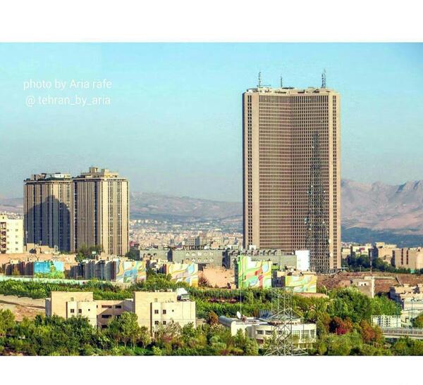عکس آسمان خراش تهران