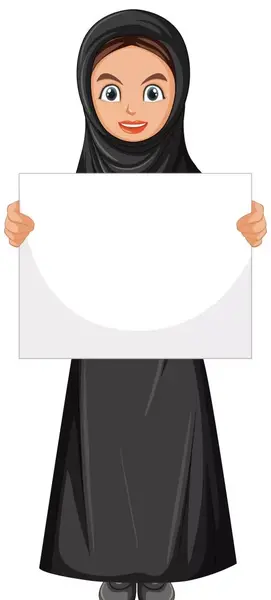 عکس دختر با حجاب کارتونی چادری
