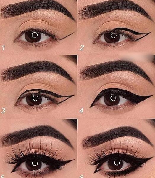 عکس خط چشم ریز