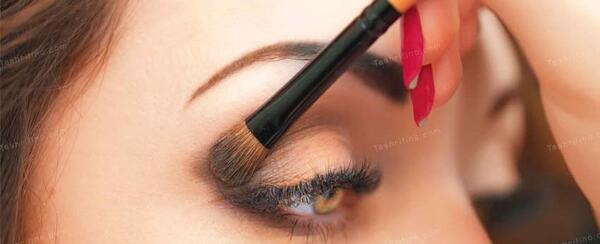 عکس ارایش چشم کوچک