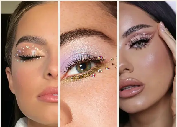 عکس ارایش چشم کوچک