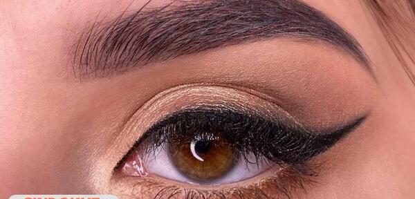 عکس ارایش چشم کوچک