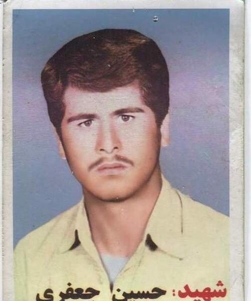 عکس شهید حسین جعفری