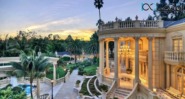 عکس خانه های ثروتمندان جهان