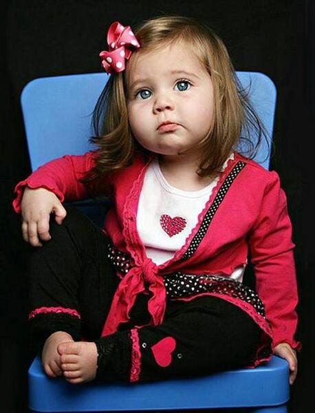 عکس بچه های چشم زاغ
