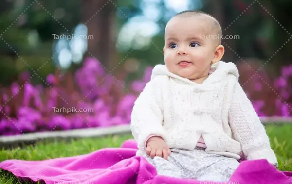 عکس بچه شش ماهه دختر
