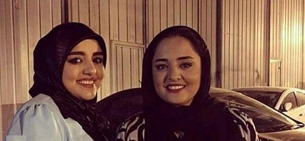 عکس تولد خواهر نرگس