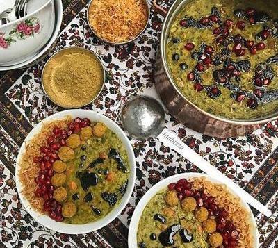 عکس های آش رشته