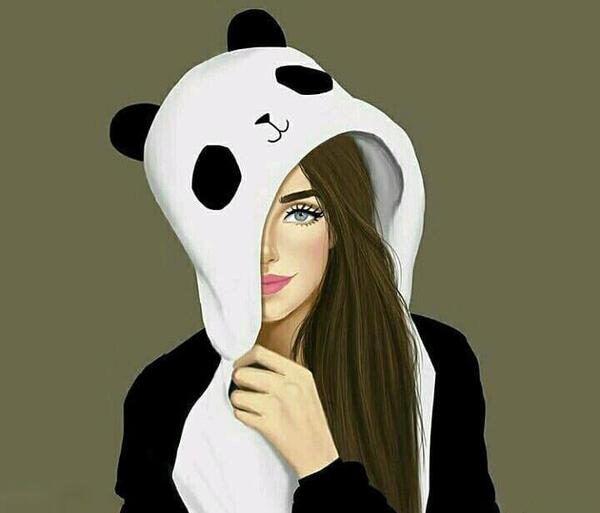 عکس پروفایل دخترونه نقاشی فانتزی