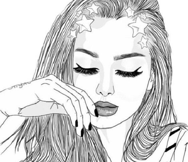 عکس پروفایل دخترونه نقاشی فانتزی