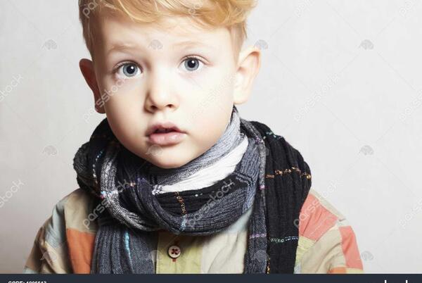 عکس نوزاد چشم رنگی پسر