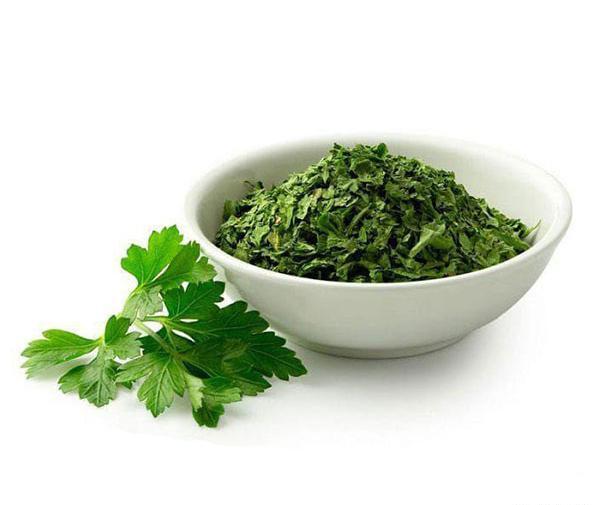 عکس از سبزی جعفری