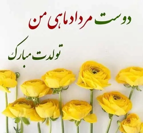 عکس تولد رفیق مرداد ماهی