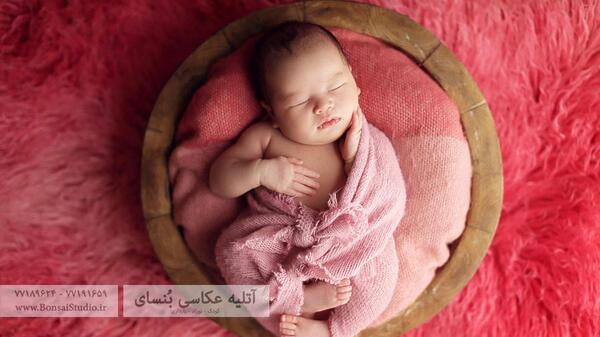 عکس جالب نوزادی