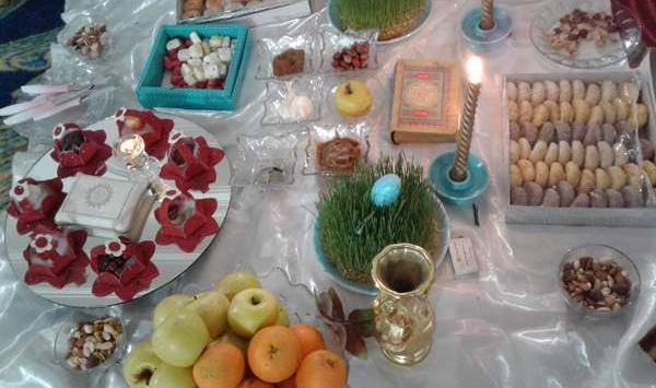 عکس سفره هفت سین ۱۴۰۲ نی نی سایت