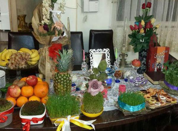 عکس سفره هفت سین ۱۴۰۲ نی نی سایت