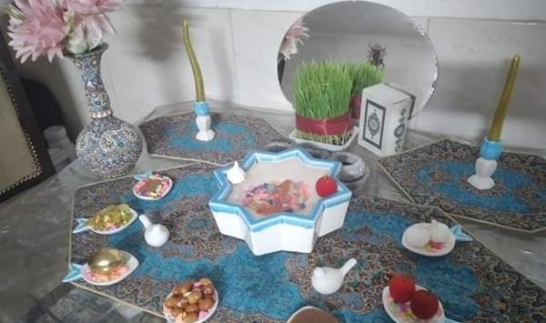 عکس سفره هفت سین ۱۴۰۲ نی نی سایت