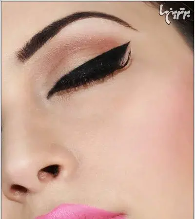 عکس لب و چشم