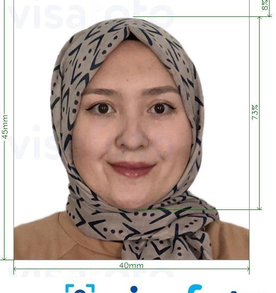 اندازه سایز عکس پاسپورت ایرانی