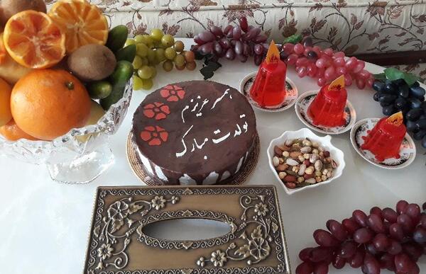 عکس از تولد همسرم مبارک