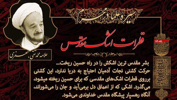 عکس علامه محمد تقی جعفری