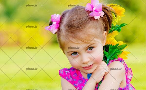عکس بچه زیبا برای تصویر زمینه
