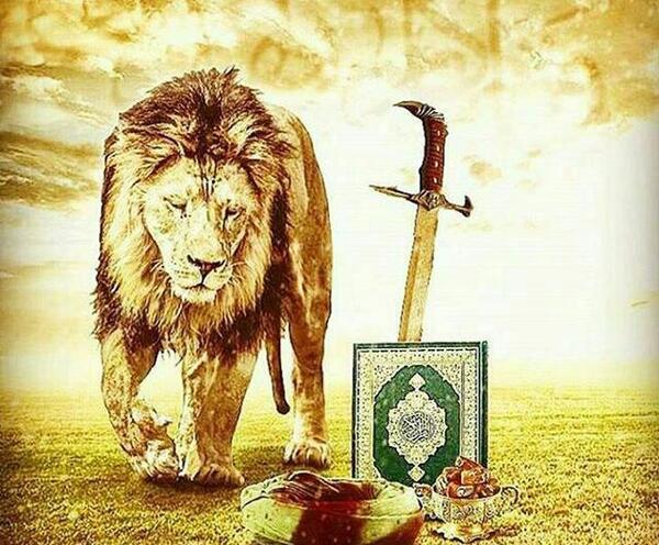عکس شیر خدا ترسناک