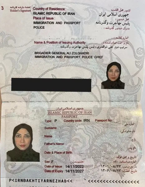 نمونه عکس پاسپورت کانادا
