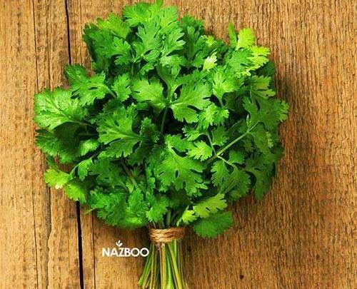 عکس سبزی گشنیز و جعفری