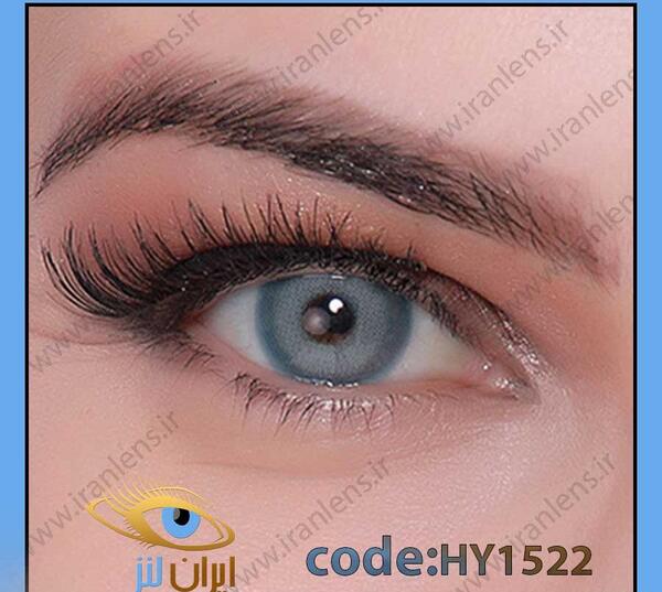 عکس لنز چشم صورتی