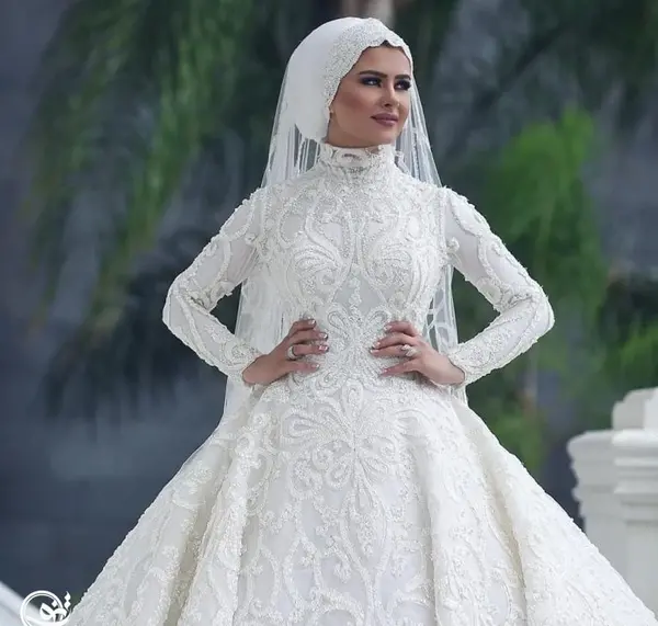 عکس عروس با حجاب ایرانی