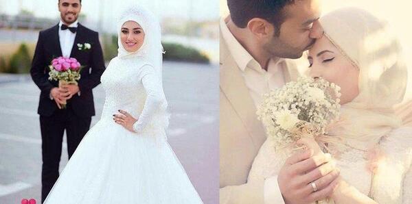 عکس عروس با حجاب ایرانی