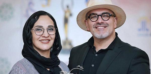عکس بازیگر امیر جعفری با همسرش