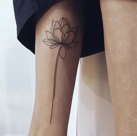 عکس گل برای تاتو روی دست