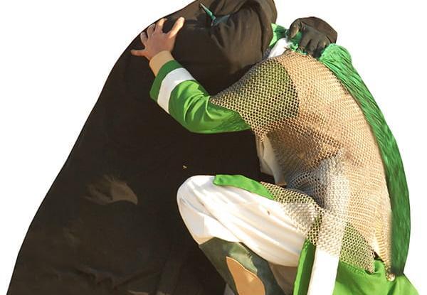 عکس پروفایل حضرت زینب و امام حسین