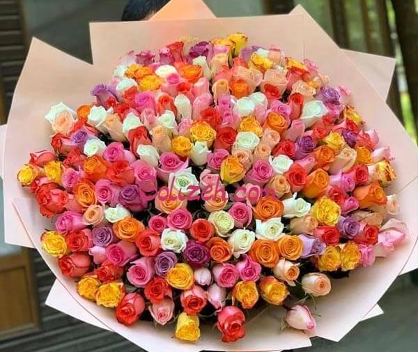 عکس دسته گل تبریک تولد