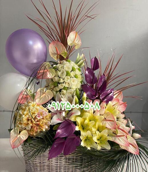 عکس دسته گل تبریک تولد