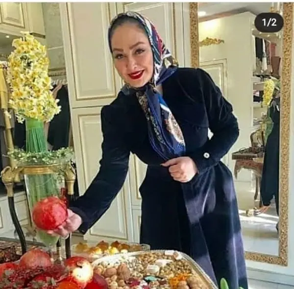 عکس بچه دوم الهام حمیدی