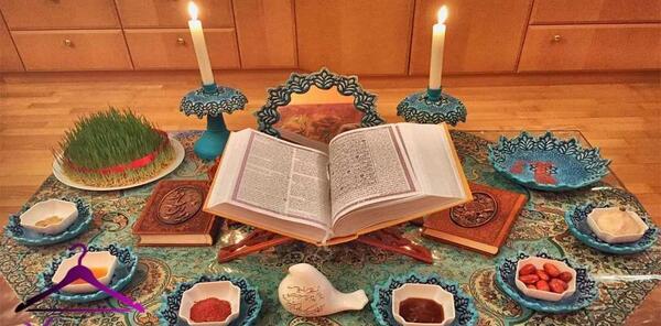 عکس اینه در سفره هفت سین