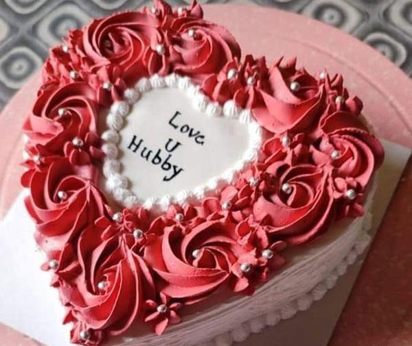 عکس کیک تولد قلبی جدید