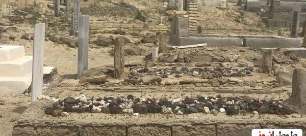 عکس قبرستان جن ها در چابهار